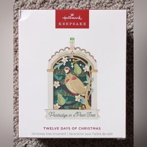 2024 Hallmark Keepsake Partridge Ornament 12 Days Of Christmas